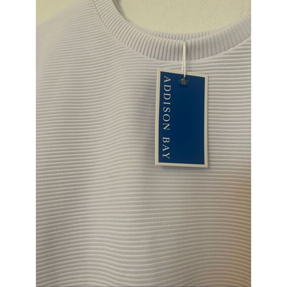 Addison Bay Active Rib Everyother Day Crewneck Sweatshirt NEW NWT - Picture 5 of 10